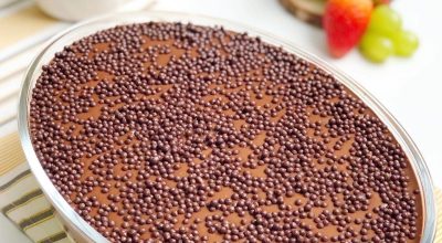 Escondidinho de frutas