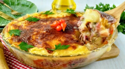 Escondidinho de macaxeira