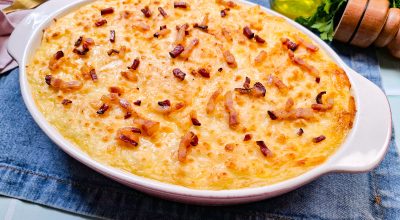 Escondidinho de mandioca