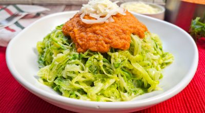 Espaguete de abobrinha