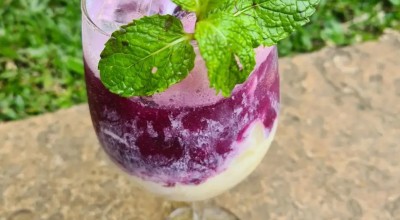 Espanhola com hortelã