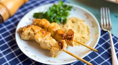 Espetinho de frango