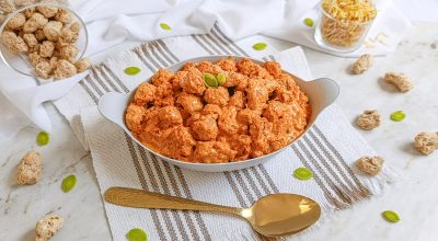 Estrogonofe de proteína de soja