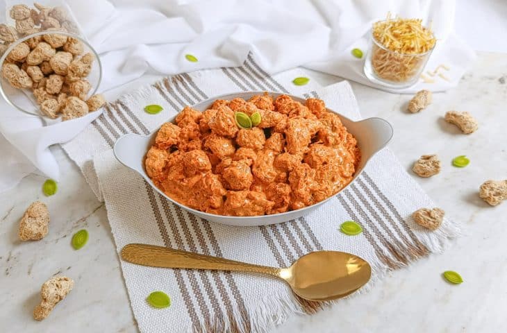 Estrogonofe de proteína de soja