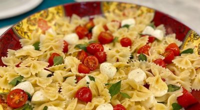 Farfalle caprese