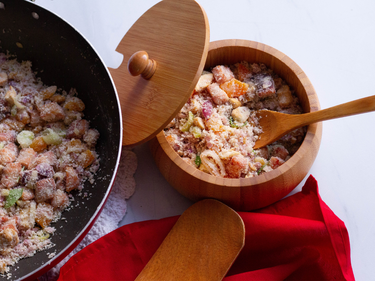 Farofa de bacon