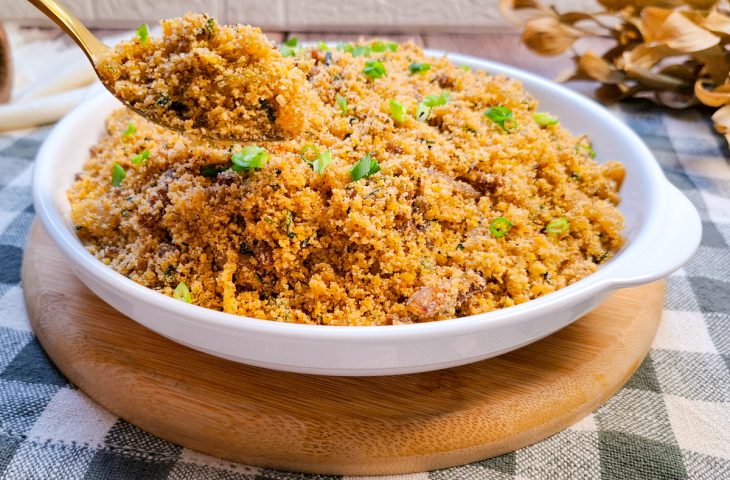 Farofa de bacon simples