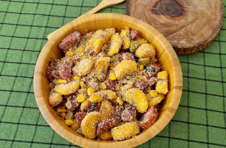Farofa de banana-da-terra