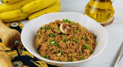 Farofa de banana simples