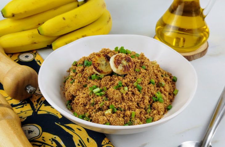Farofa de banana simples