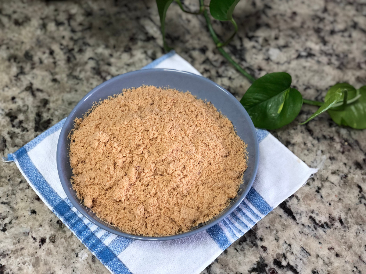 Farofa de cebola crocante fácil