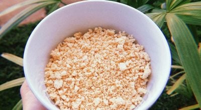Farofa de coco