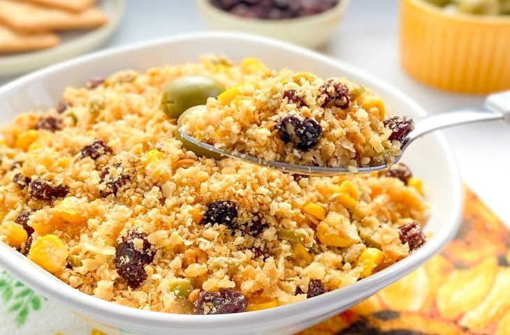 Farofa de cream cracker