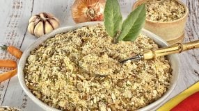 Farofa de lentilha