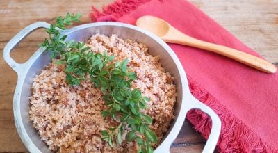 Farofa de soja crocante vegana