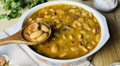 Fava com charque