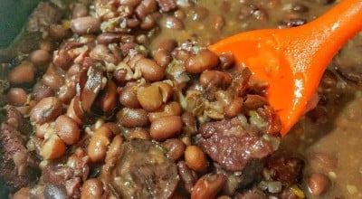 Feijoada com carne-seca