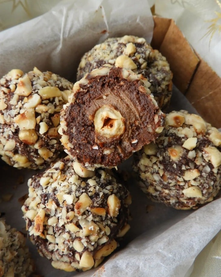 Ferrero rocher vegano