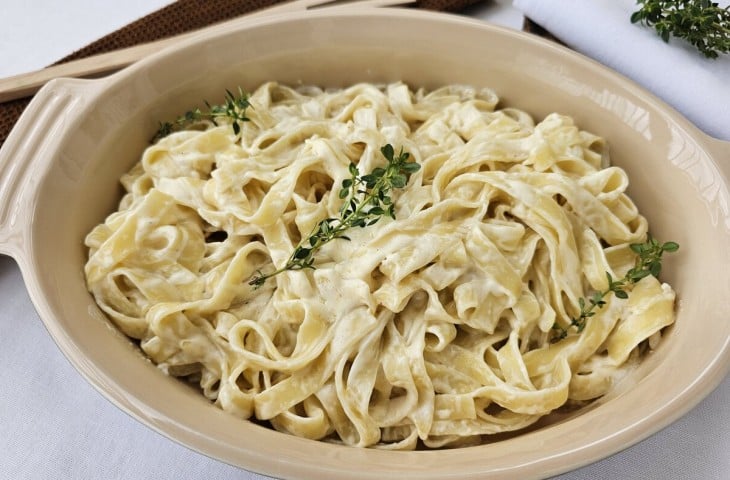 Fettuccine alfredo