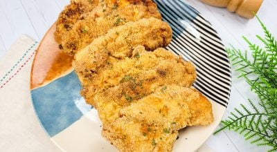 Filé de frango à milanesa