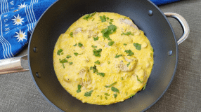 Filé de frango com creme de milho