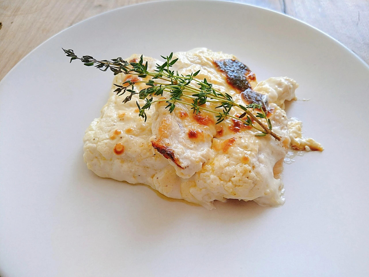 Filé de frango cremoso fácil