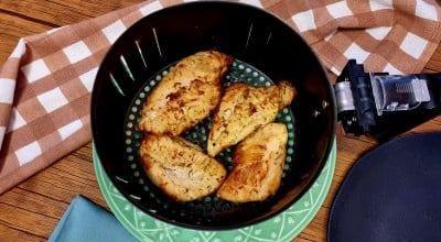 Filé de frango na airfryer