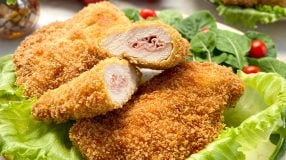 Filé de frango recheado