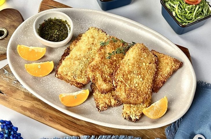 Filé de mapará na airfryer