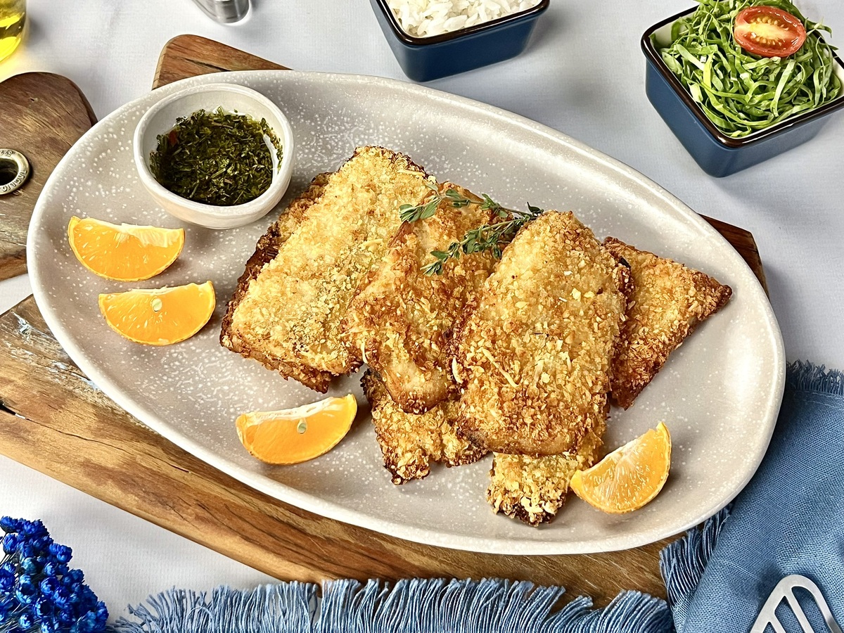 Filé de mapará na airfryer