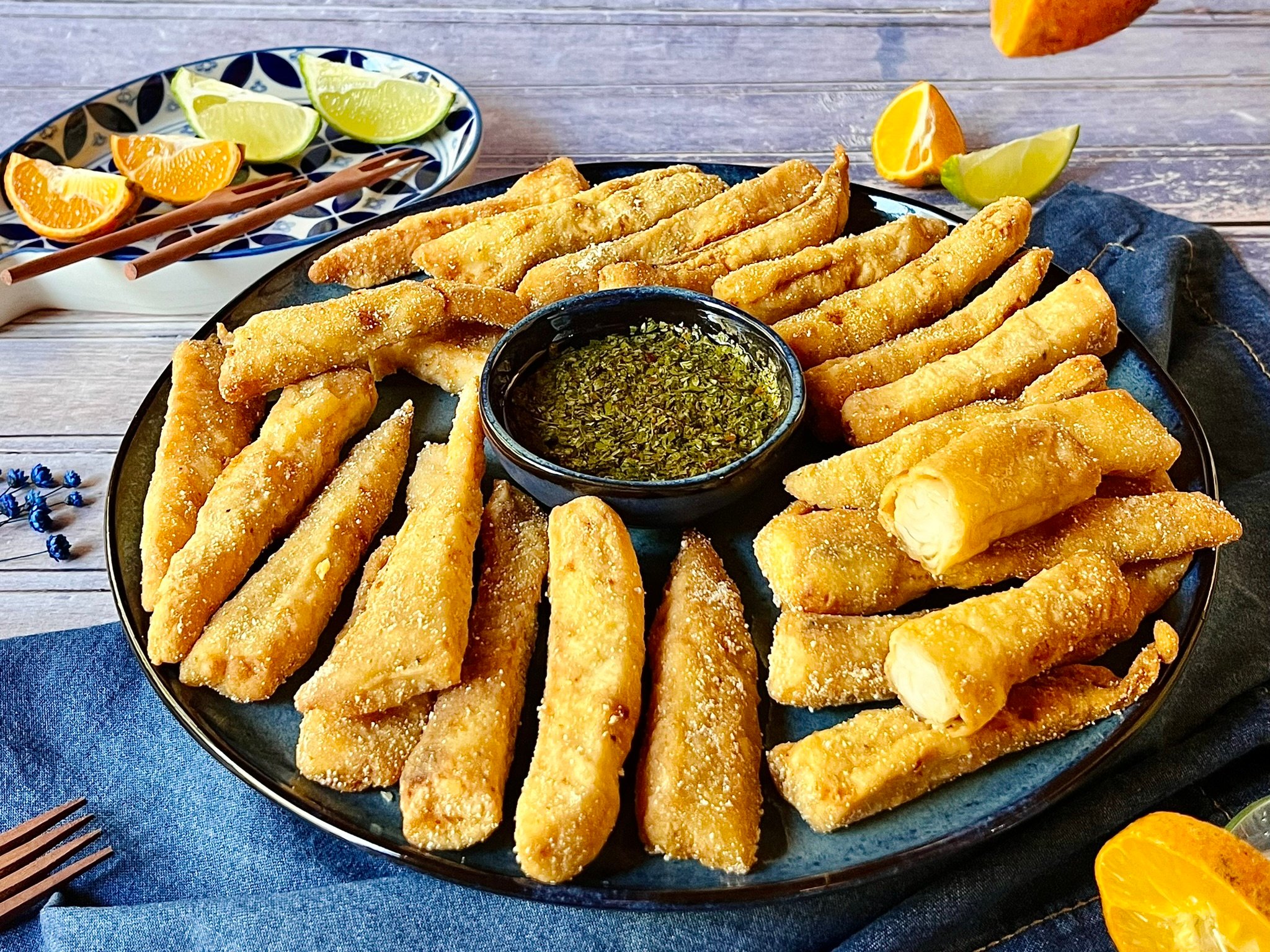 Filé de panga empanado