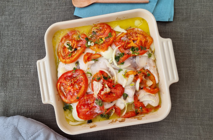 Filé de peixe no forno fácil