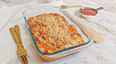 Filé de tilápia a parmegiana