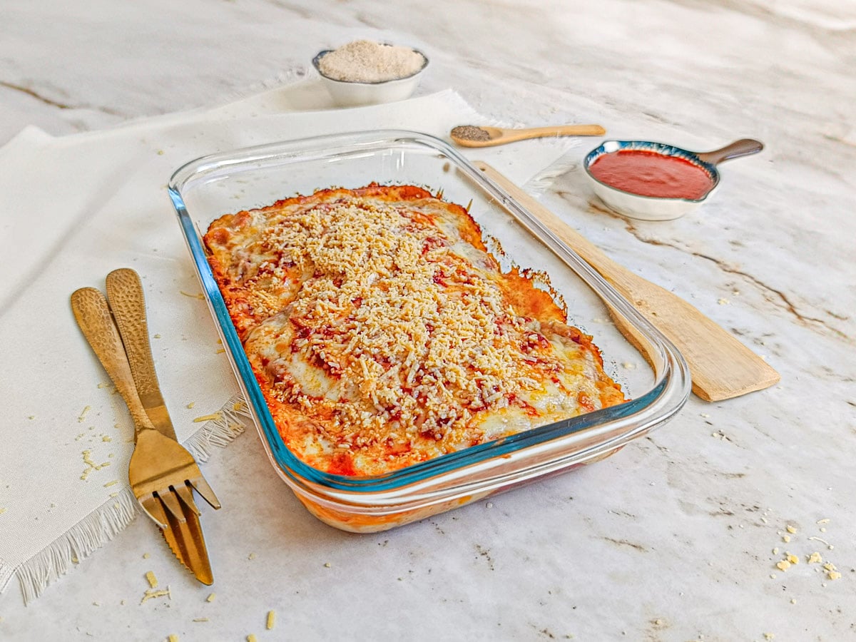 Filé de tilápia a parmegiana
