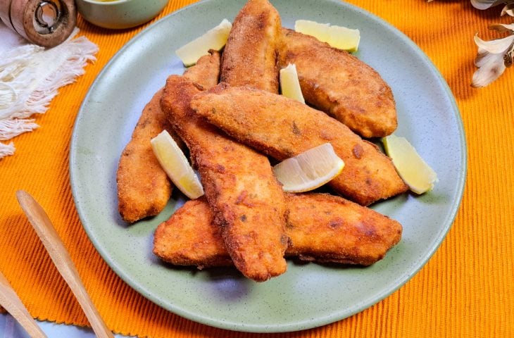 Filé de tilápia frito