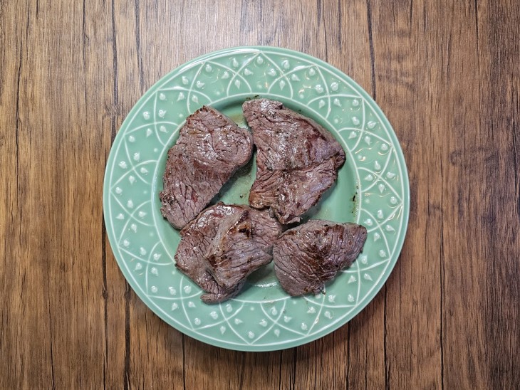 Filé mignon ao molho de gorgonzola - Passo a Passo