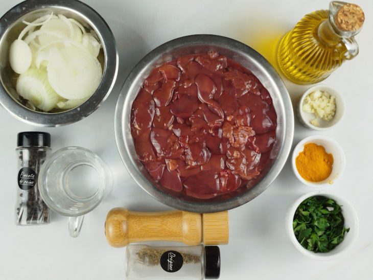 Ingredientes reunidos.