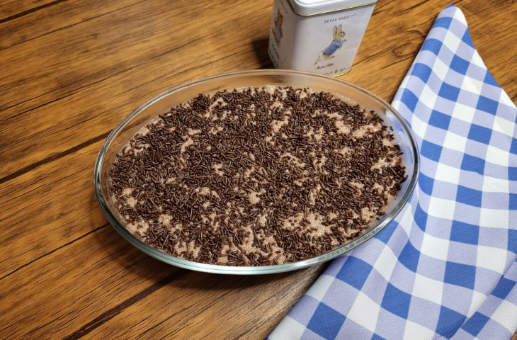 Flan de chocolate cremoso