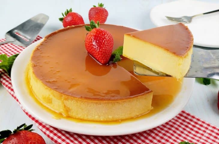 Flan napolitano