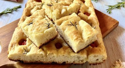 Focaccia de alecrim