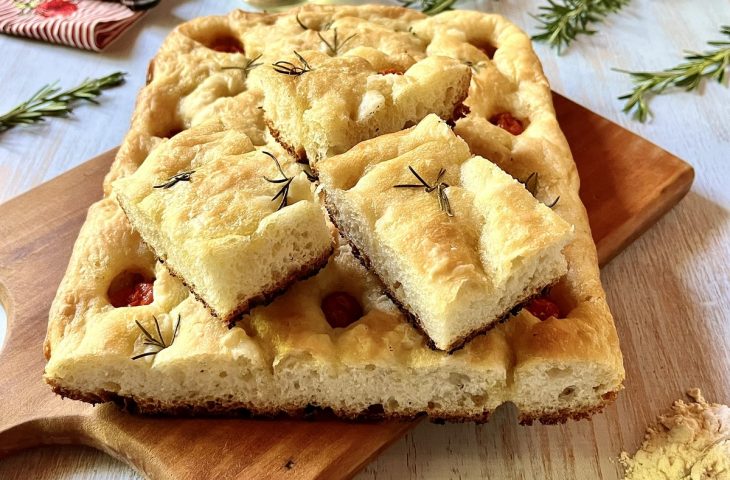 Focaccia de alecrim