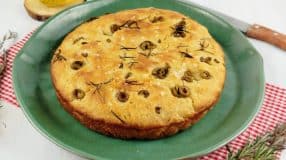 Focaccia sem glúten