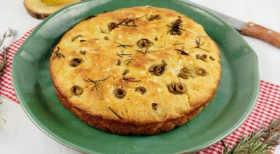 Focaccia sem glúten