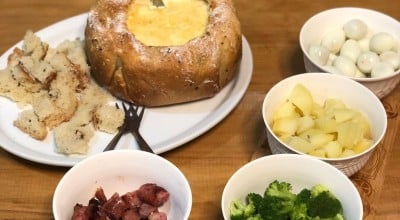 Fondue de queijo minas e gouda