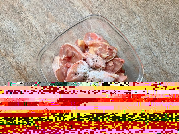 frango temperado para fritar