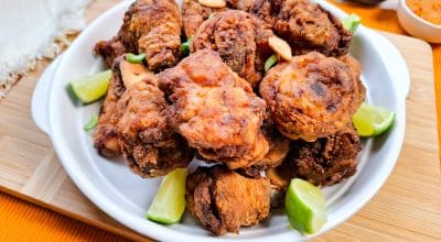 Frango a passarinho crocante