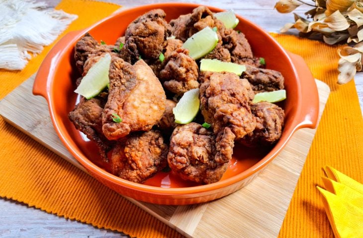 Frango a passarinho fácil e rápido