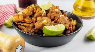 Frango a passarinho frito