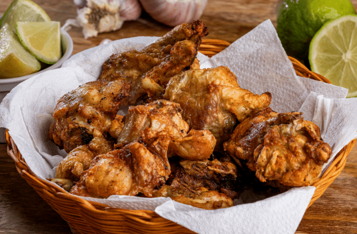 Frango a passarinho na airfryer