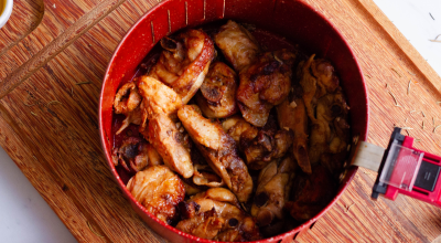 Frango a passarinho na airfryer